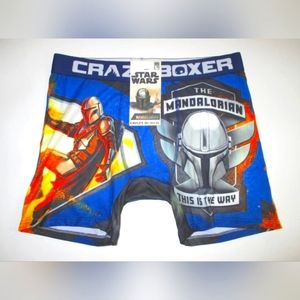 🆕️CRAZY BOXER Star Wars Mandalorian Briefs Men's NWT (All Sizes) S-XL